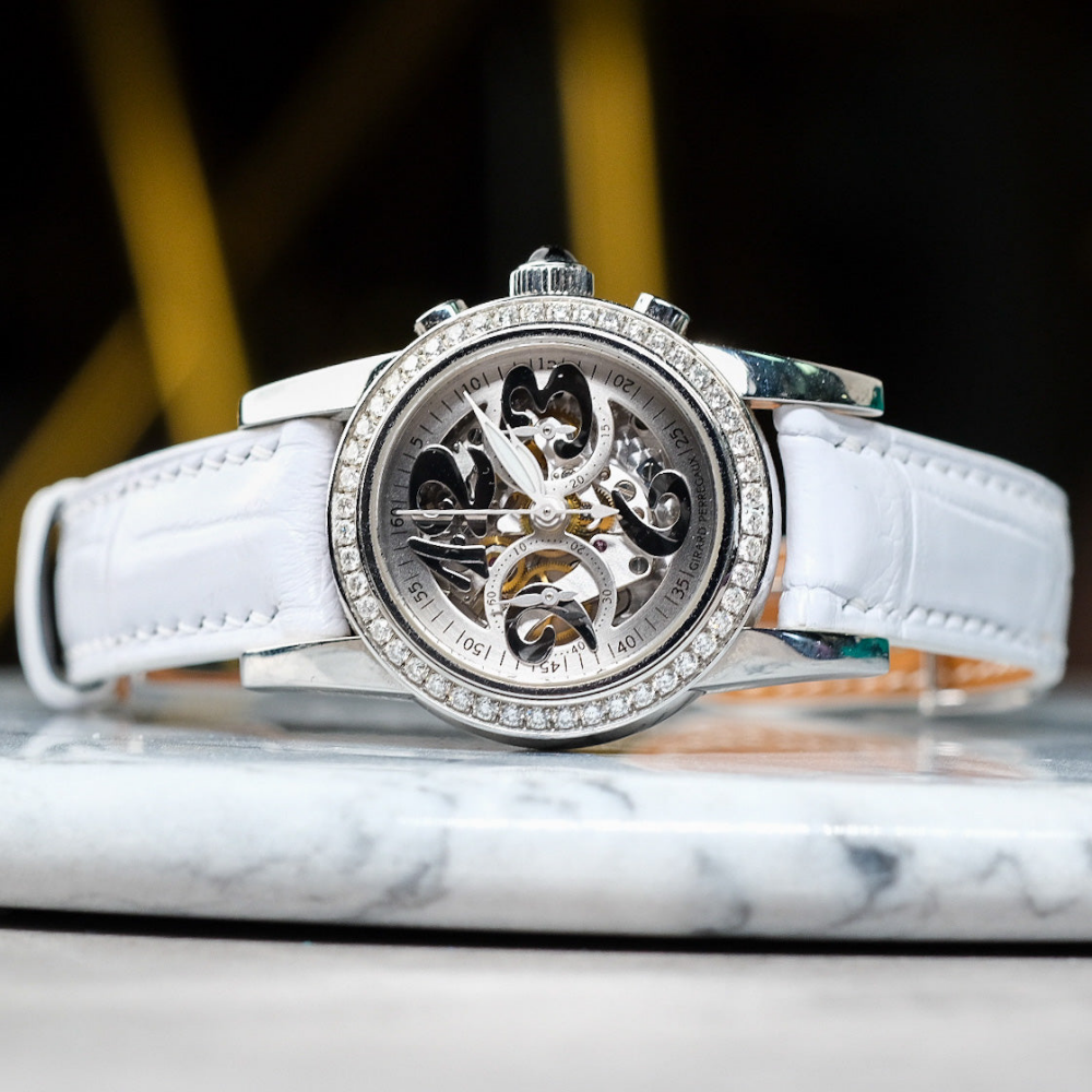 Alligator Leather Strap for Girard-Perregaux