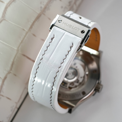 Alligator Leather Strap for Hublot Classic Fusion