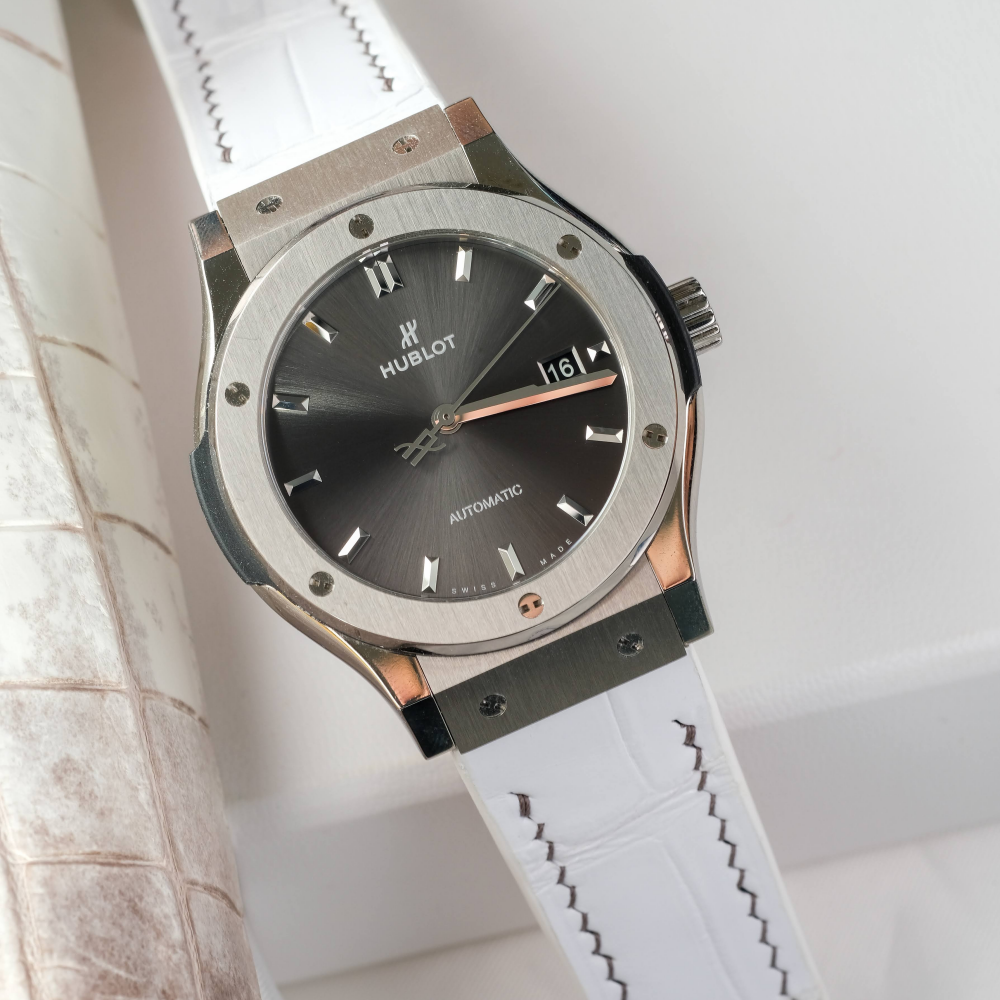 Alligator Leather Strap for Hublot Classic Fusion