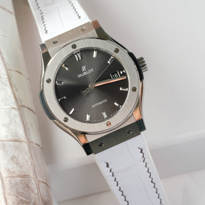 Alligator Leather Strap for Hublot Classic Fusion