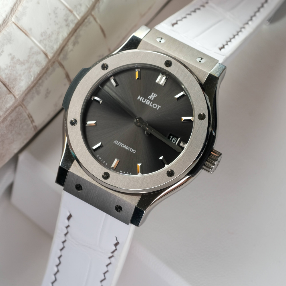 Alligator Leather Strap for Hublot Classic Fusion
