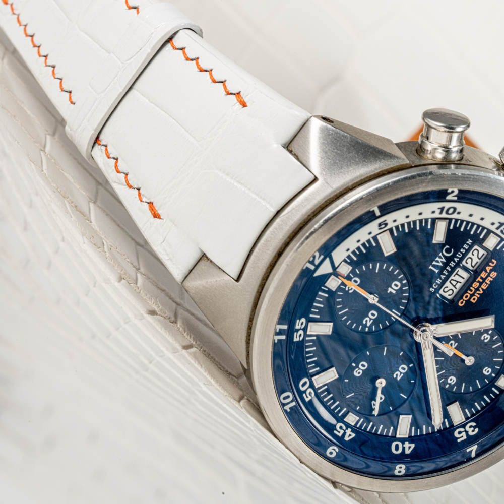 Alligator Leather Strap for IWC Aquatimer