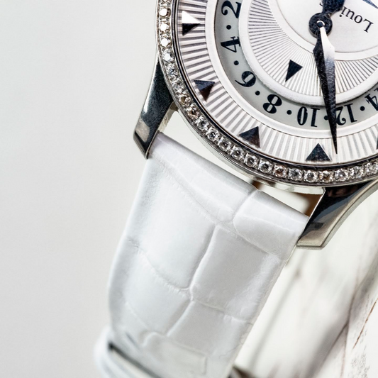 Alligator Leather Strap for Louis Erard
