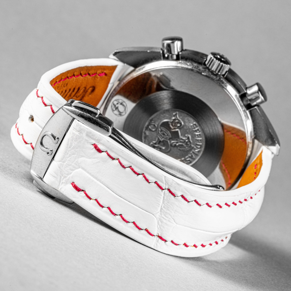 Alligator Leather Strap for Omega Speedmaster