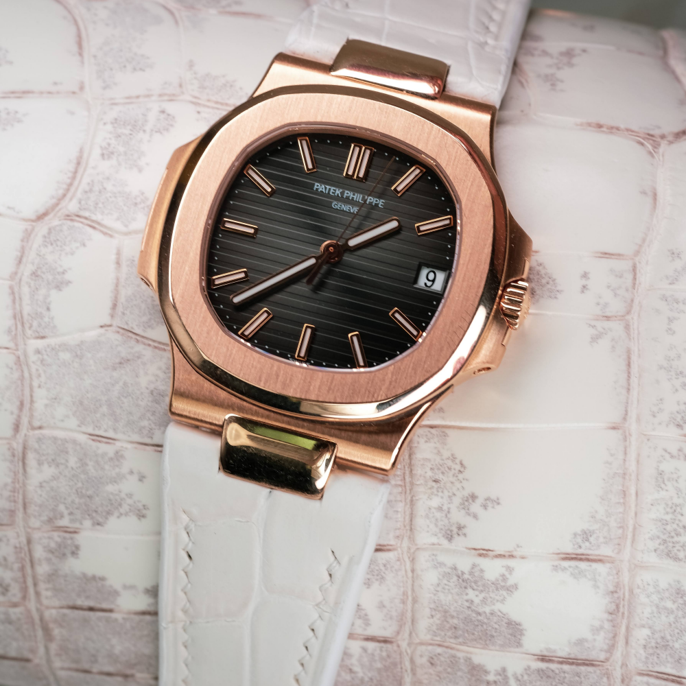 Alligator Leather Strap for Patek Philippe Nautilus