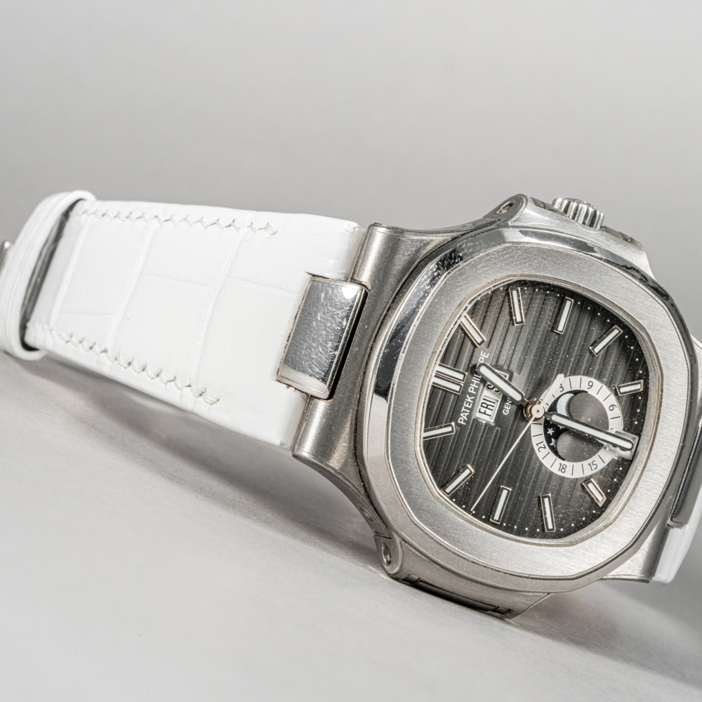 Alligator Leather Strap for Patek Philippe Nautilus