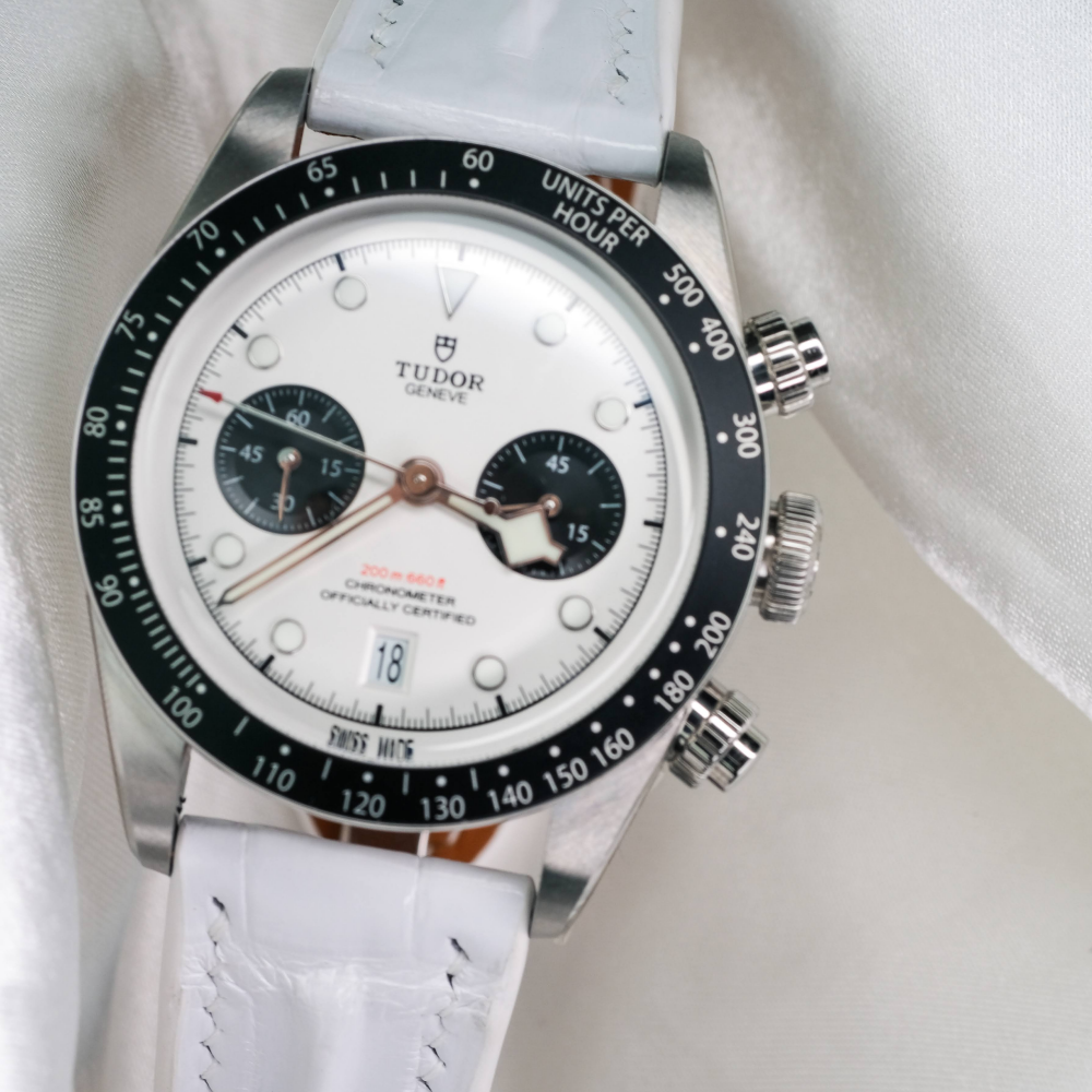 Alligator Leather Strap for Tudor Black Bay