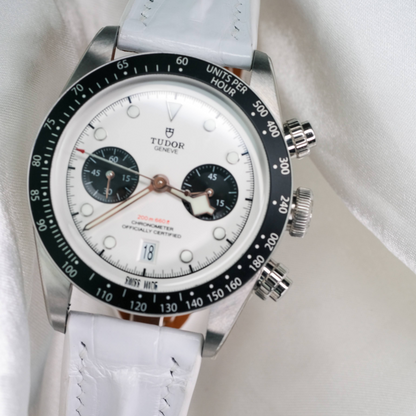 Alligator Leather Strap for Tudor Black Bay