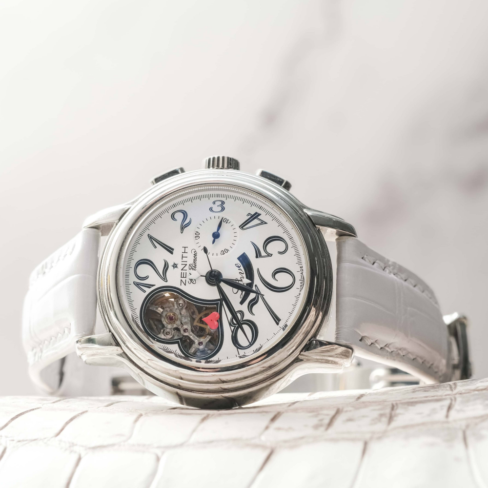 Alligator Leather Strap for Zenith