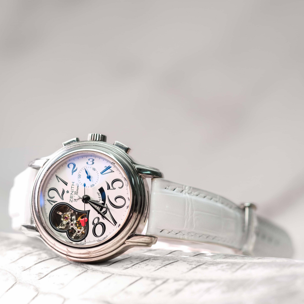 Alligator Leather Strap for Zenith