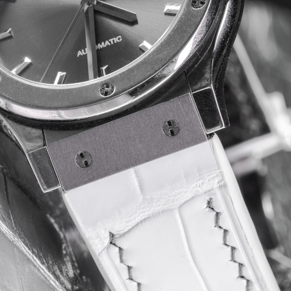 Alligator Leather Strap for Hublot Classic Fusion