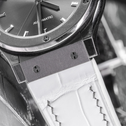 Alligator Leather Strap for Hublot Classic Fusion