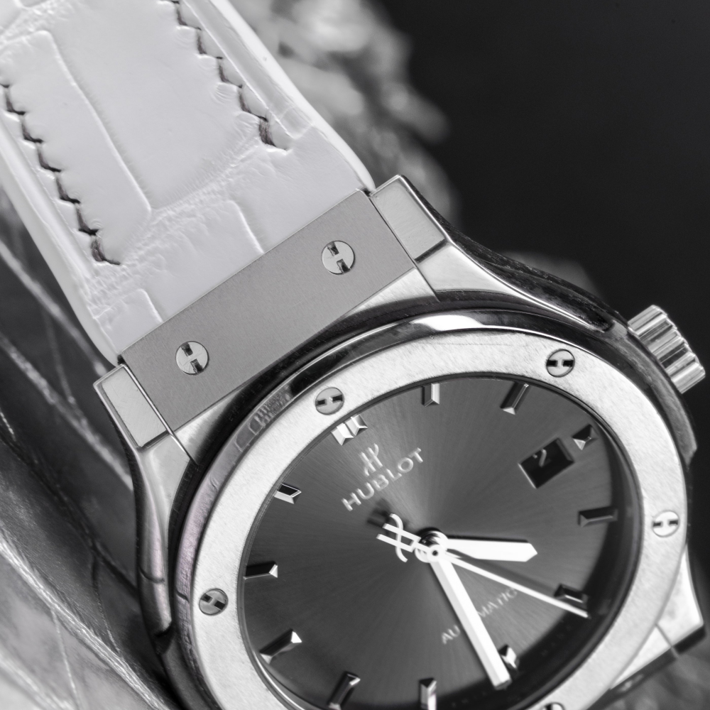 Alligator Leather Strap for Hublot Classic Fusion