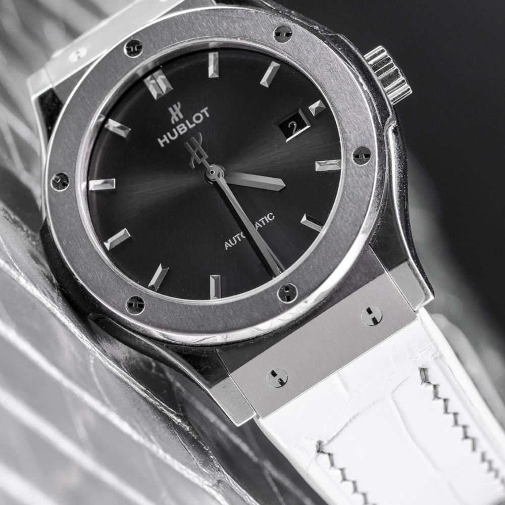 Alligator Leather Strap for Hublot Classic Fusion
