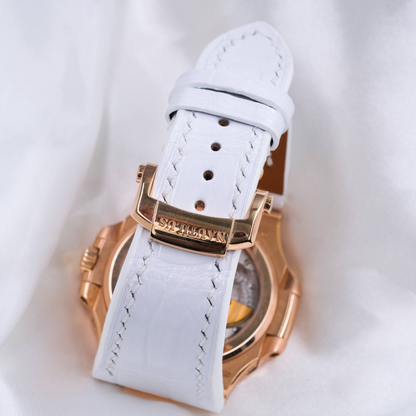 Alligator Leather Strap for Patek Philippe Nautilus