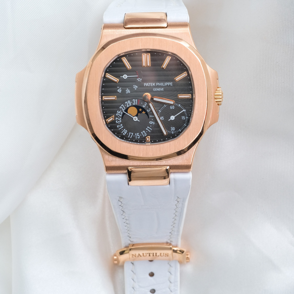 Alligator Leather Strap for Patek Philippe Nautilus