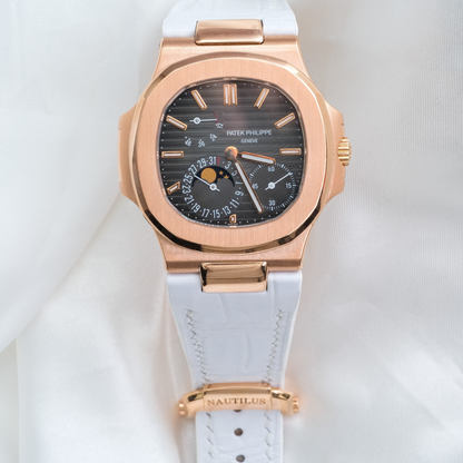 Alligator Leather Strap for Patek Philippe Nautilus