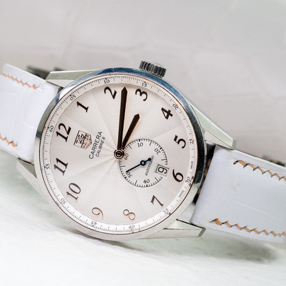 Alligator Leather Strap for Tag Heuer Carrera