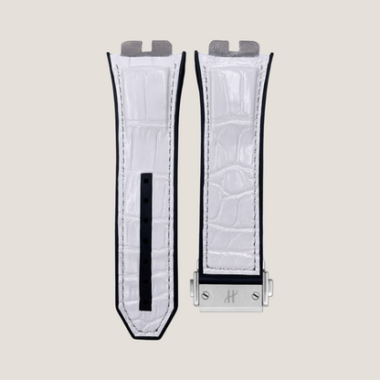 Hybrid Alligator & FKM Rubber Strap for Hublot