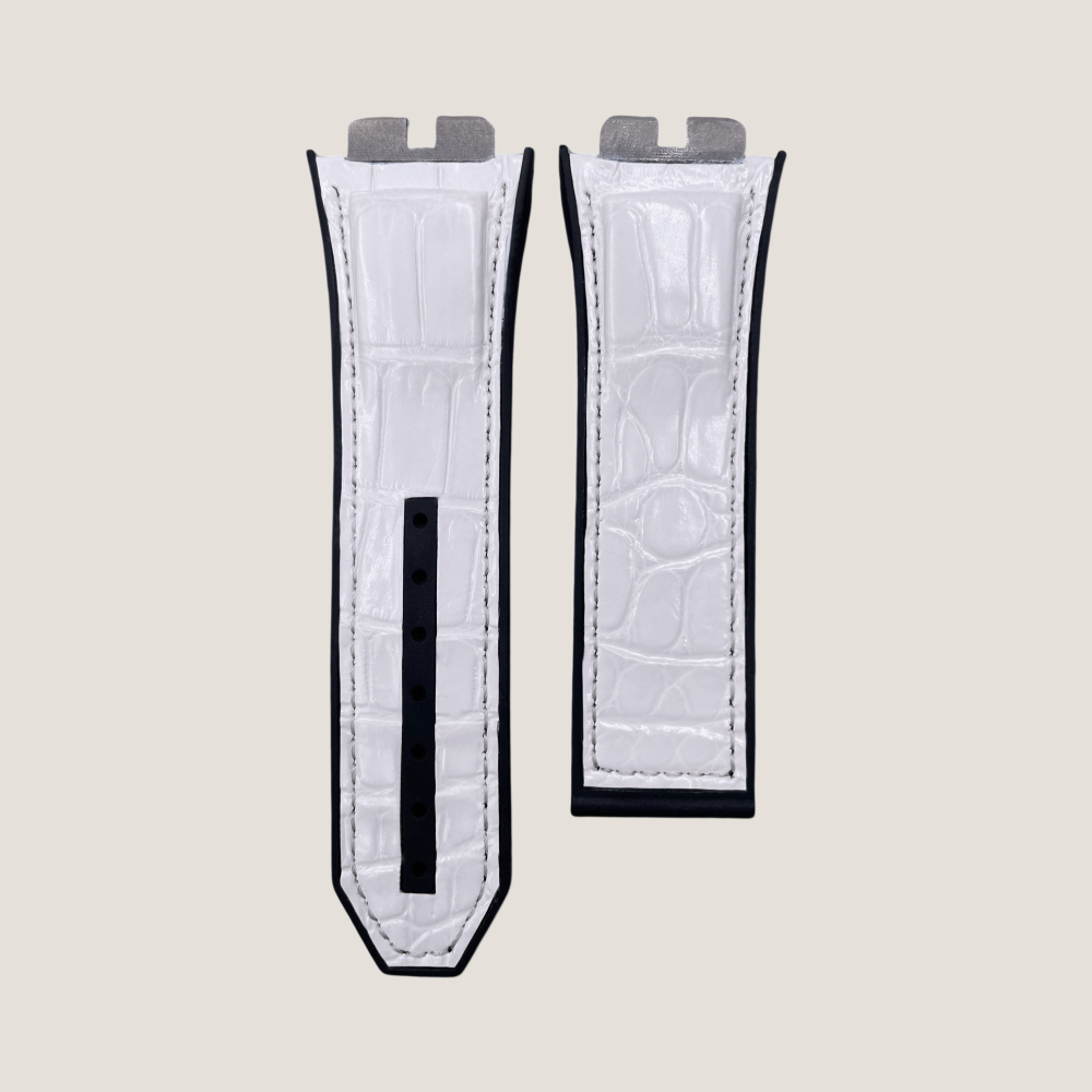 Hybrid Alligator & FKM Rubber Strap for Hublot