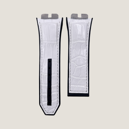 Hybrid Alligator & FKM Rubber Strap for Hublot