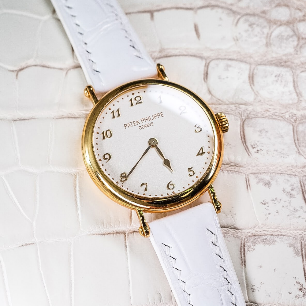 Alligator Leather Strap for Patek Philippe Calatrava
