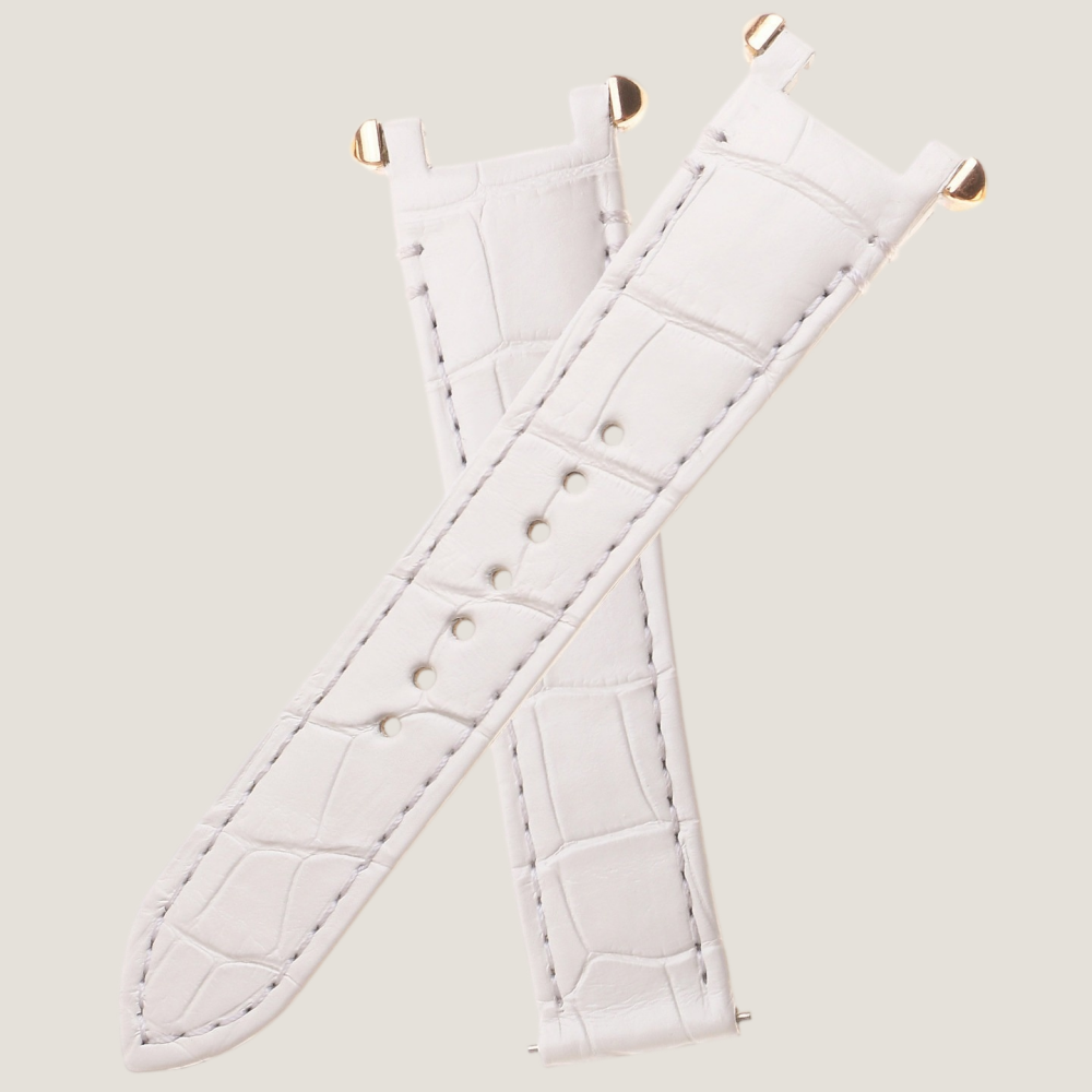 Alligator Leather Strap for Cartier Pasha