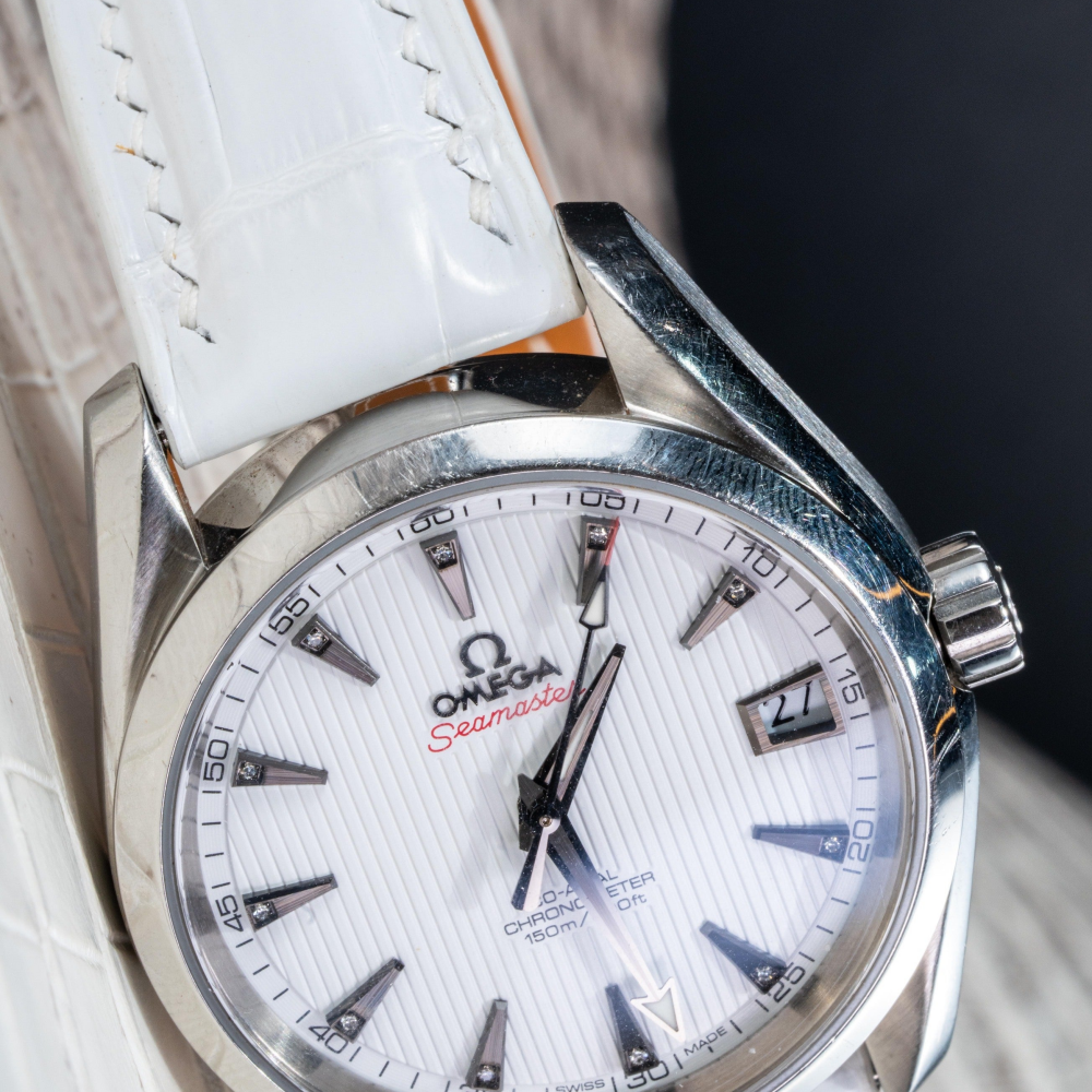 Omega Seamaster Alligator Leather Strap – Handmade Custom Fit