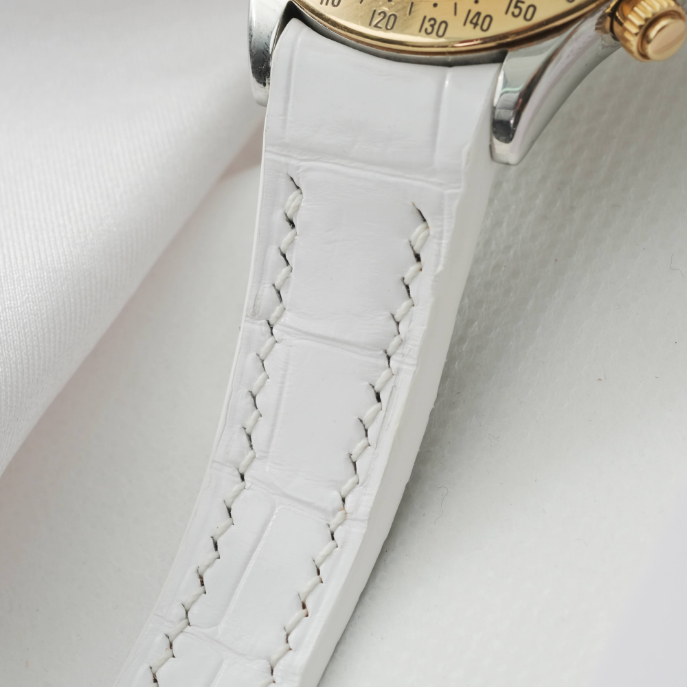 Rolex Daytona Alligator Leather Strap – Deployant Clasp Compatible