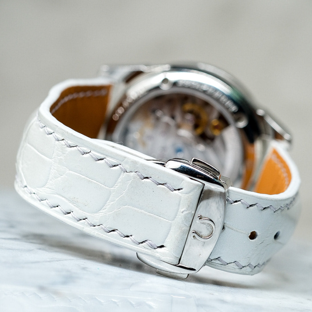 Omega De Ville Alligator Leather Strap