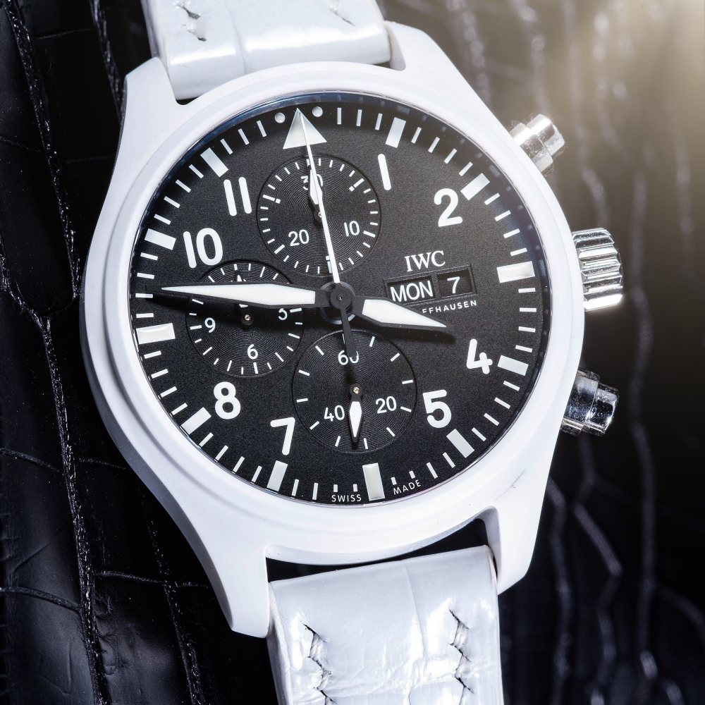 Alligator Leather Strap for IWC Pilot
