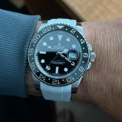 Rolex GMT-Master II Rubber Strap – Deployant Clasp