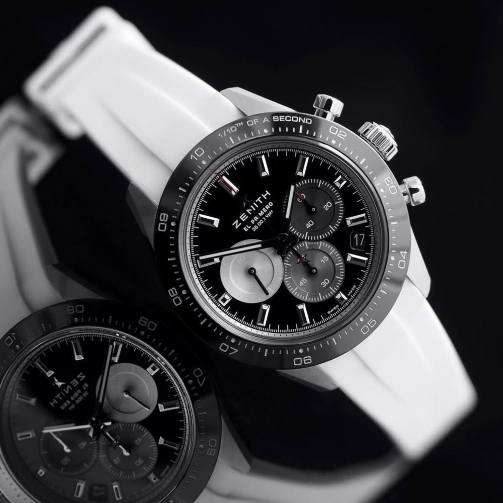 FKM Rubber Strap for Zenith Chronomaster
