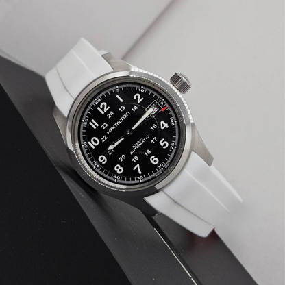 FKM Rubber Strap for Hamilton Khaki Field