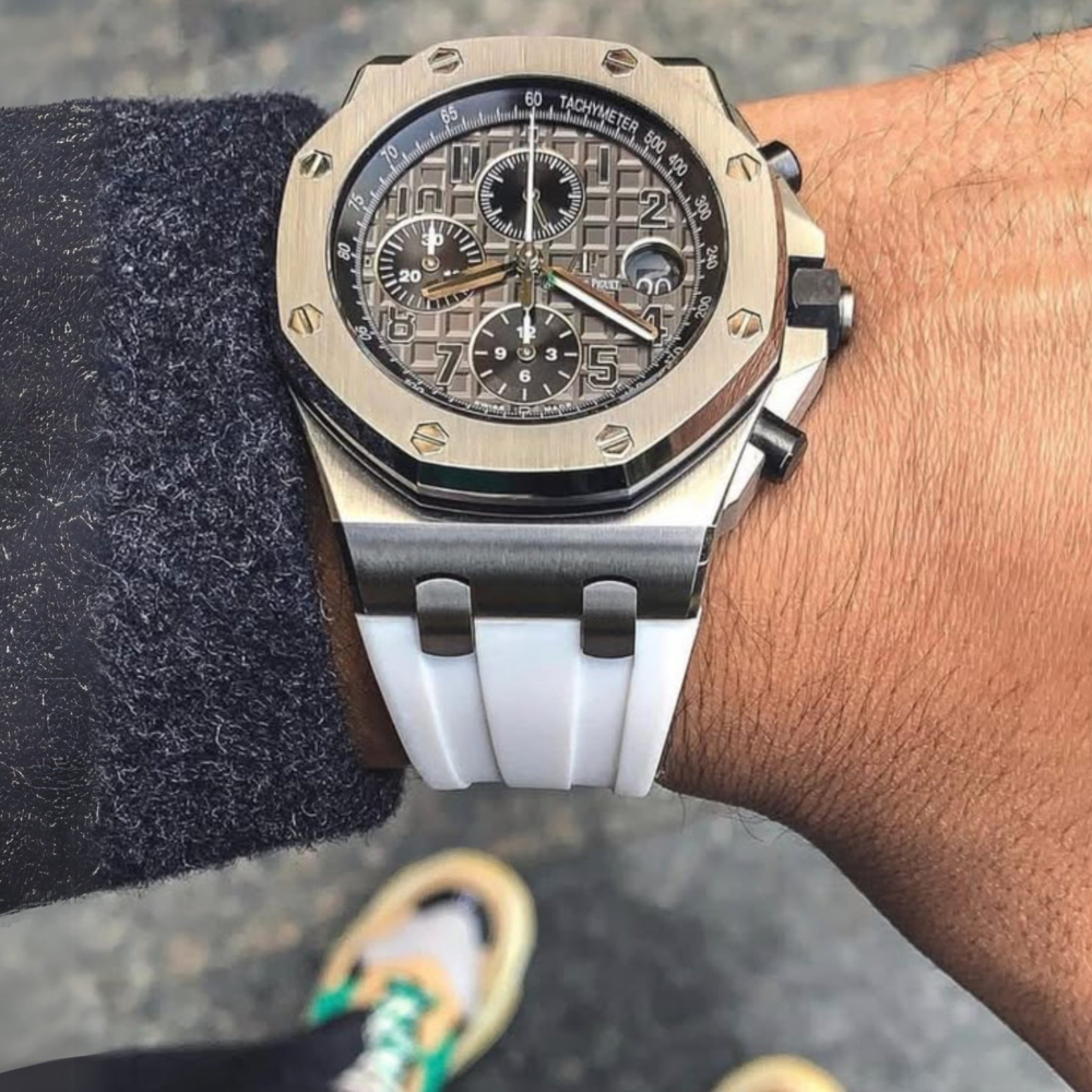 FKM Rubber Strap for Royal Oak Offshore 44mm