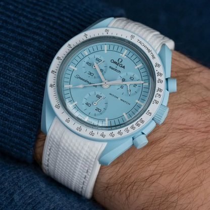MoonSwatch Mission to Uranus FKM Rubber Strap