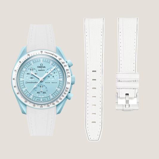 MoonSwatch Mission to Uranus FKM Rubber Strap