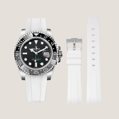 FKM Rubber Strap for Rolex GMT-Master II Tang Buckle
