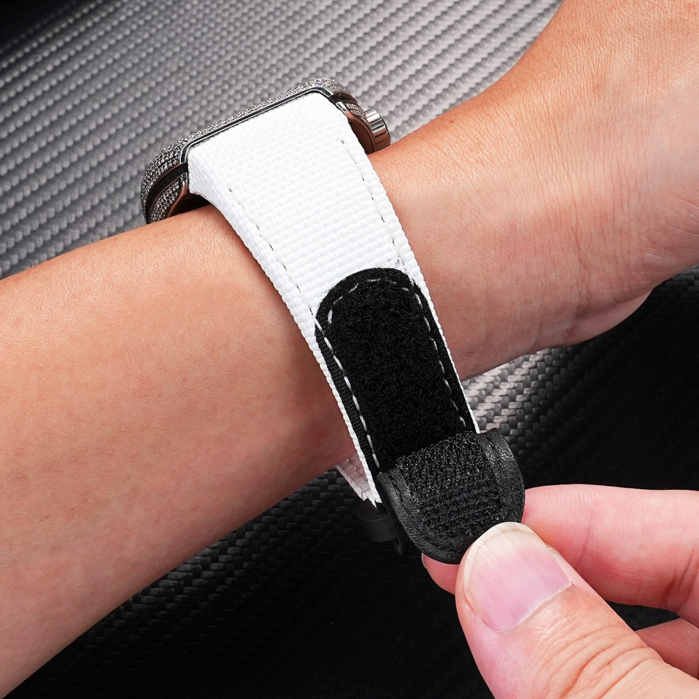 Velcro FKM Rubber Strap for Franck Muller Vanguard