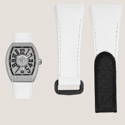 Velcro FKM Rubber Strap for Franck Muller Vanguard