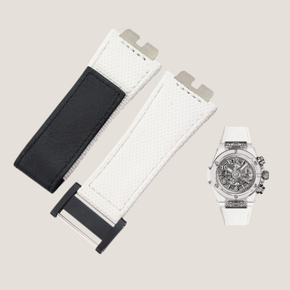 Velcro FKM Rubber Strap for Hublot