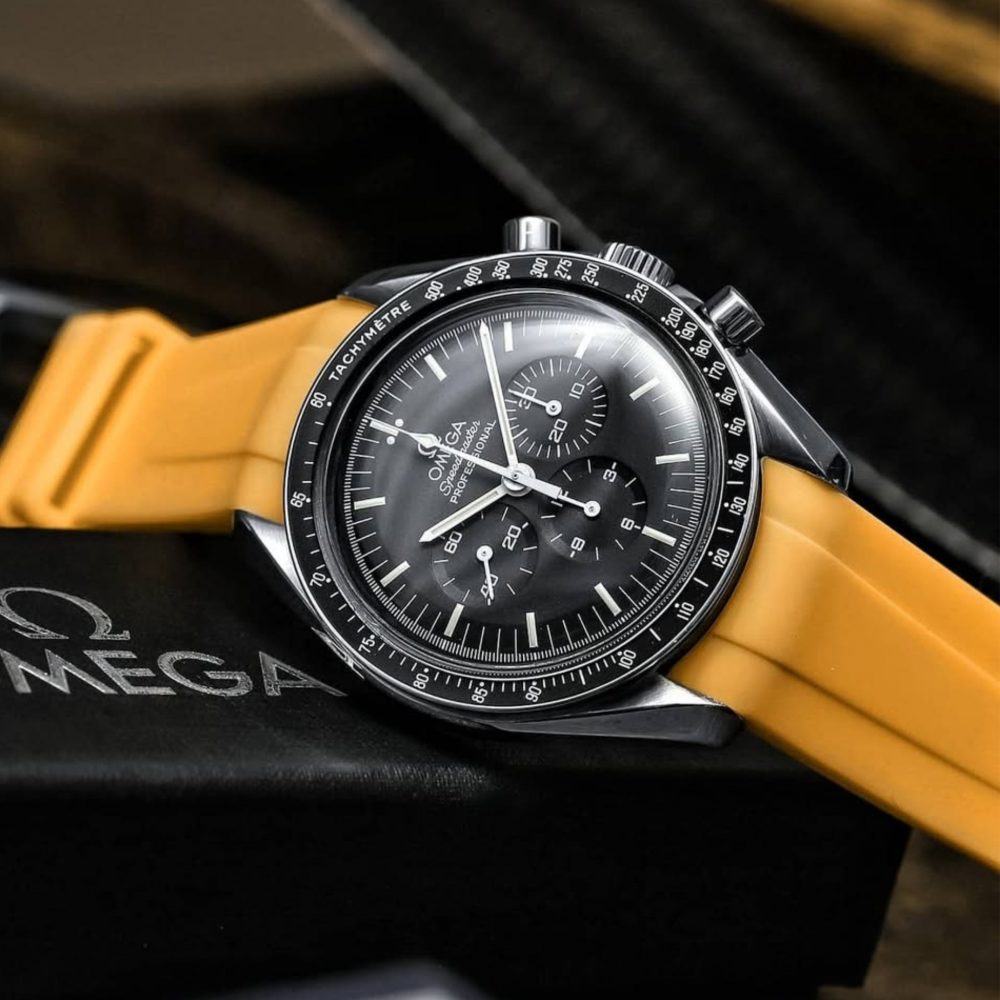 Omega Speedmaster FKM Rubber Strap