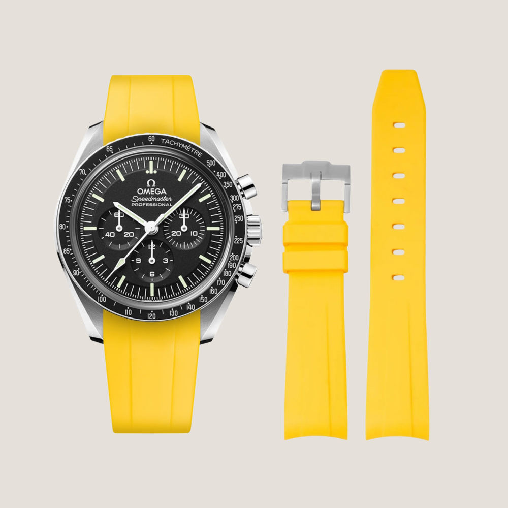 Omega Speedmaster FKM Rubber Strap