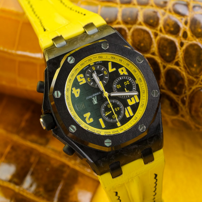 Alligator Leather Strap for AP Royal Oak Offshore 42mm