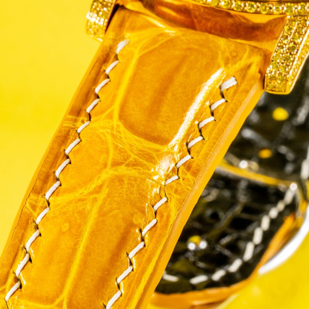 Alligator Leather Strap for Chopard