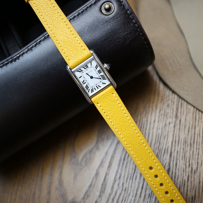 Chevre Leather Strap for Cartier Tank