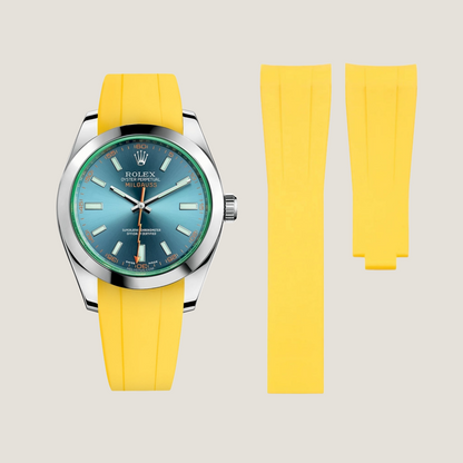 Rolex Milgauss Rubber Strap for Deployant Clasp