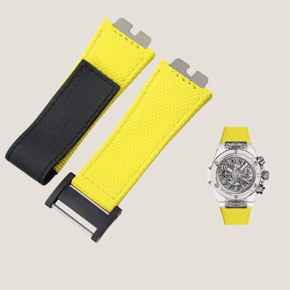 Velcro FKM Rubber Strap for Hublot
