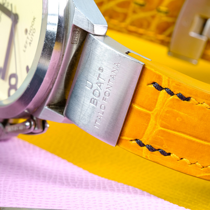 Alligator Leather Strap for U-Boat